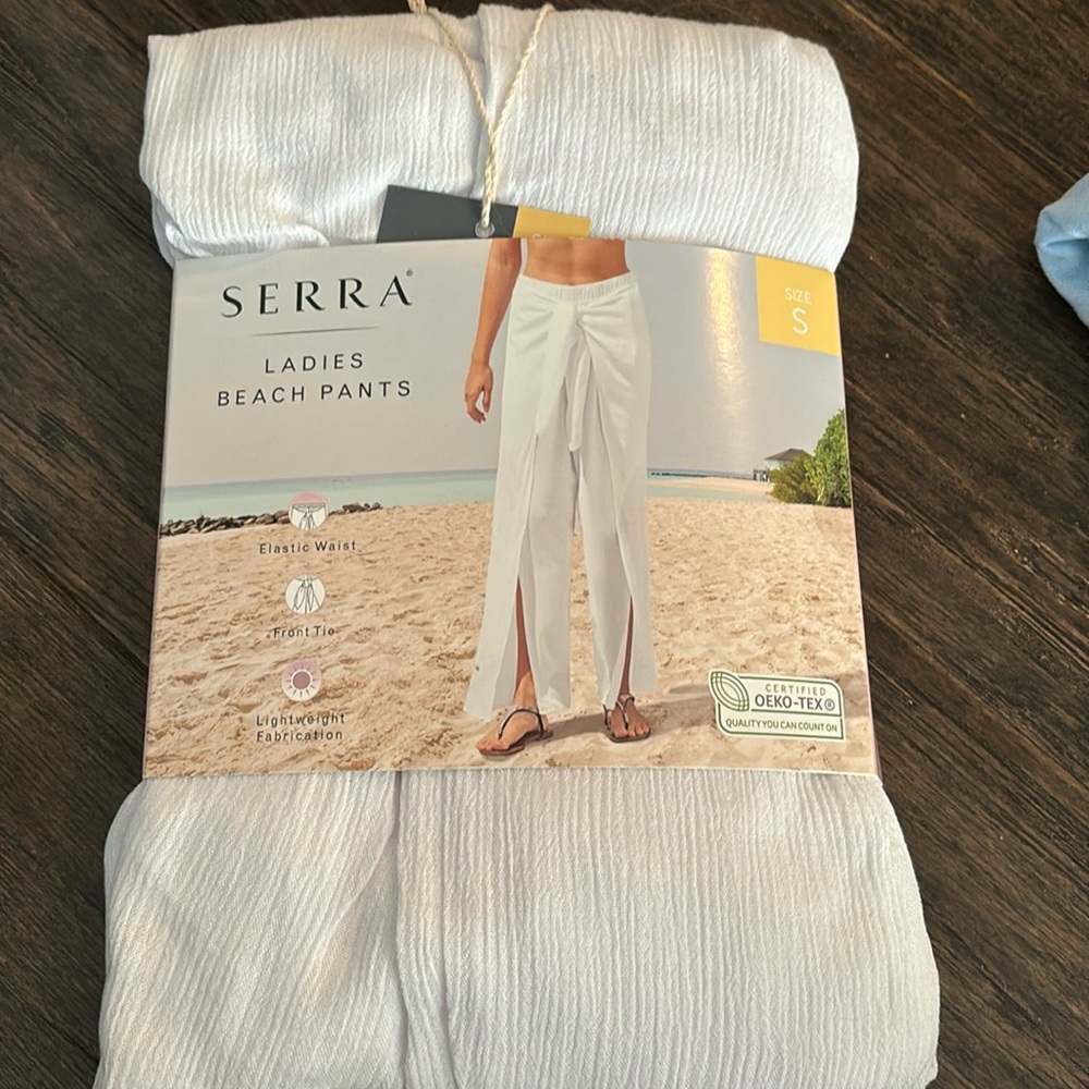 Never worn linen beach pants